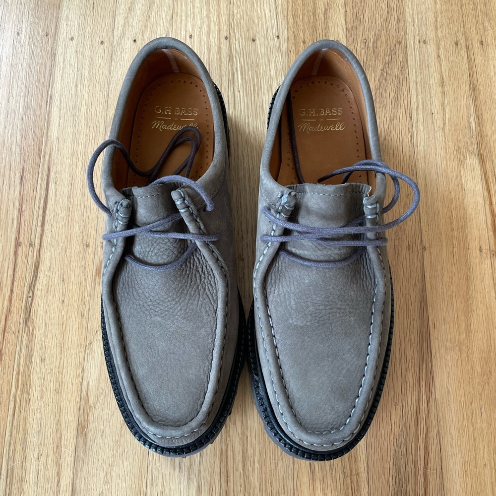 Madewell x G.H. Bass Wallace Leather Moc Sz 8.5